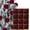 Burgundy, variant on 12PCS Christmas Tree Ornaments Velvet Balls, 2.4Inch Velvet Christmas Ornaments Hanging Ball Decoration, Flocked Shatterproof Xmas Bulbs Decorations for Wedding Christmas Party