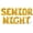 Gold, variant on Letter Balloons - SENIOR NIGHT 16" Inch Alphabet Letters Foil Mylar Balloon Senior Night Party Banner (Gold)
