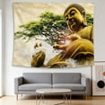 thumbnail image 4 of FLASHLUMI 80"×60" Tapestry, Decorative Wall Hanging for Bedroom Living Room Office Home Decor, 4 of 8