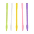 thumbnail image 1 of MasteelfCA 5pcs Silicone Stir Stick DIY Makeup Tool Silicone Facial Mask Stiring Rods Portable Mask Stirring Rod Multi-purpose Facial Mask Stirring Rod for Home Trip Use Random Color, 1 of 5