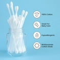 thumbnail image 2 of R-Neu 500 Cotton Swabs, Doubled Tipped, Sterilized, 100% Pure Cotton, 500 Count, 2 of 5