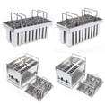 thumbnail image 5 of Miumaeov Ice Cream Molds Stainless Steel Juice Ice Maker Popsicle Mold Holder, 5 of 9