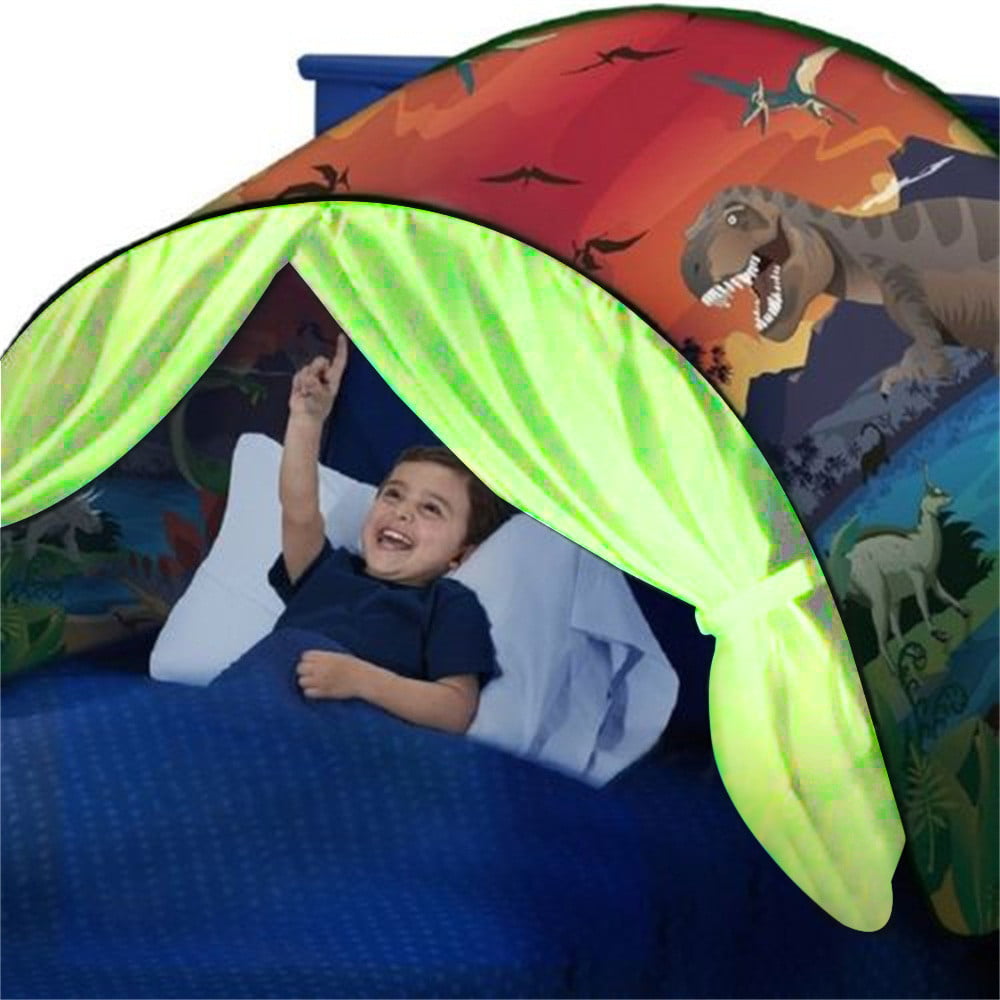 Dream Tents Dinosaur Island Playhouse Pop Up Tent Kids Play Indoor Tent Foldable 