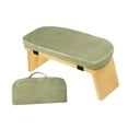 thumbnail image 3 of Colaxi Meditation Bench with Cushion Soft for Indoor Outdoor Tea Ceremony Room green, 3 of 8