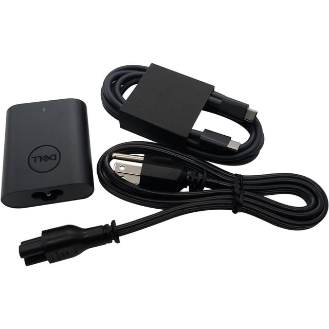 Adaptador de corriente Dell de 60 W USB-C GaN con cable de 1 m