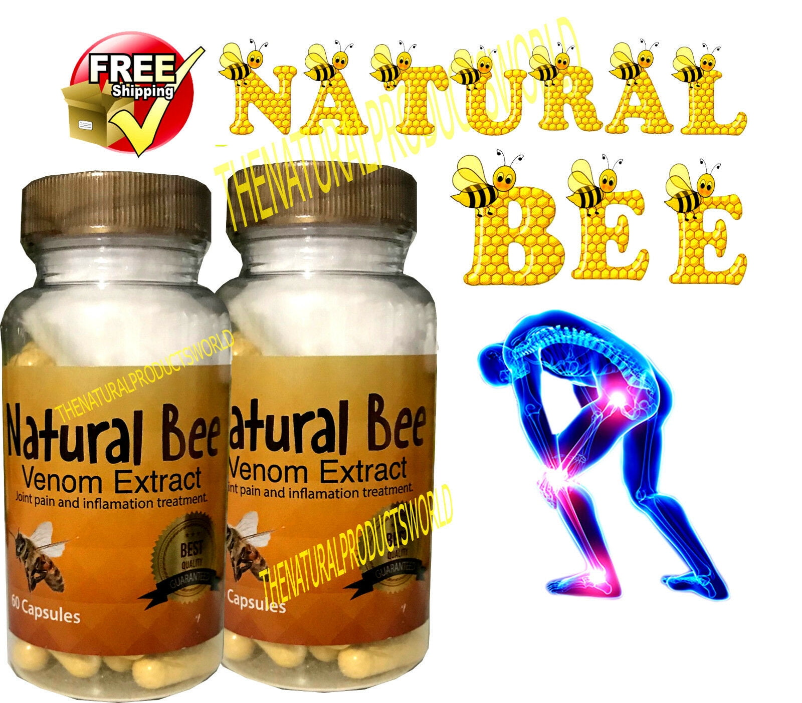 Natural Bee 2 Biobee Inflamatory Arthritis Pain Abeemed Therapy Venom Veneno Walmart Com Natural Bee 2 Biobee Inflamatory Arthritis Pain Abeemed Therapy Venom Veneno Walmart Com