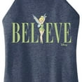 thumbnail image 3 of Tinker Bell - Believe - Juniors High Neck Tank Top, 3 of 5