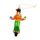 thumbnail image 3 of Adorno navideño colgante, versátil, coleccionable, divertido, decorativo para Navidad. payaso, 3 of 9