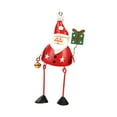 thumbnail image 4 of Adorno de metal para Navidad Strade Fareast Limited colgante Papá Noel rojo, 4 of 8