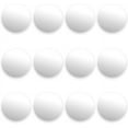 thumbnail image 1 of Foosball/Soccer Game Table Soccer Balls: Regulation Size Foosballs, Solid White, 12 Pack, 1 of 5