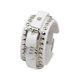 thumbnail image 2 of Unisex Punk Rocker Bracelet Gothic Leather Cuff with Spikes Rivets Studs Adjustable Wristband for C, 2 of 5