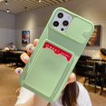 thumbnail image 1 of Funda blanda para teléfono con tarjetero para iPhone 14 13 12 11 Pro Max X XR XS Max 6 6S 7 8 Plus, funda protectora deslizante para cámara Tan Jianjun unisex, 1 of 2
