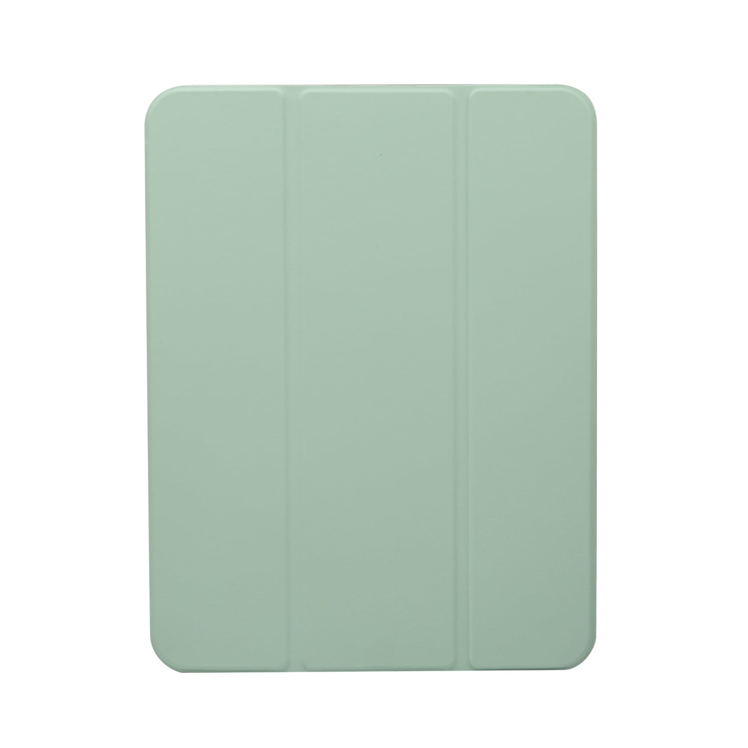 SaniMore for iPad 10th Generation 10.9" 2022 Case, Auto Sleep/Wake, Flexible TPU Case with Tri-Fold Kickstand & Pencil Holder Shockproof Protective Case for Women Men, Matchagreen