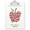 Personalized Teach, Inspire, Grow Clipboard