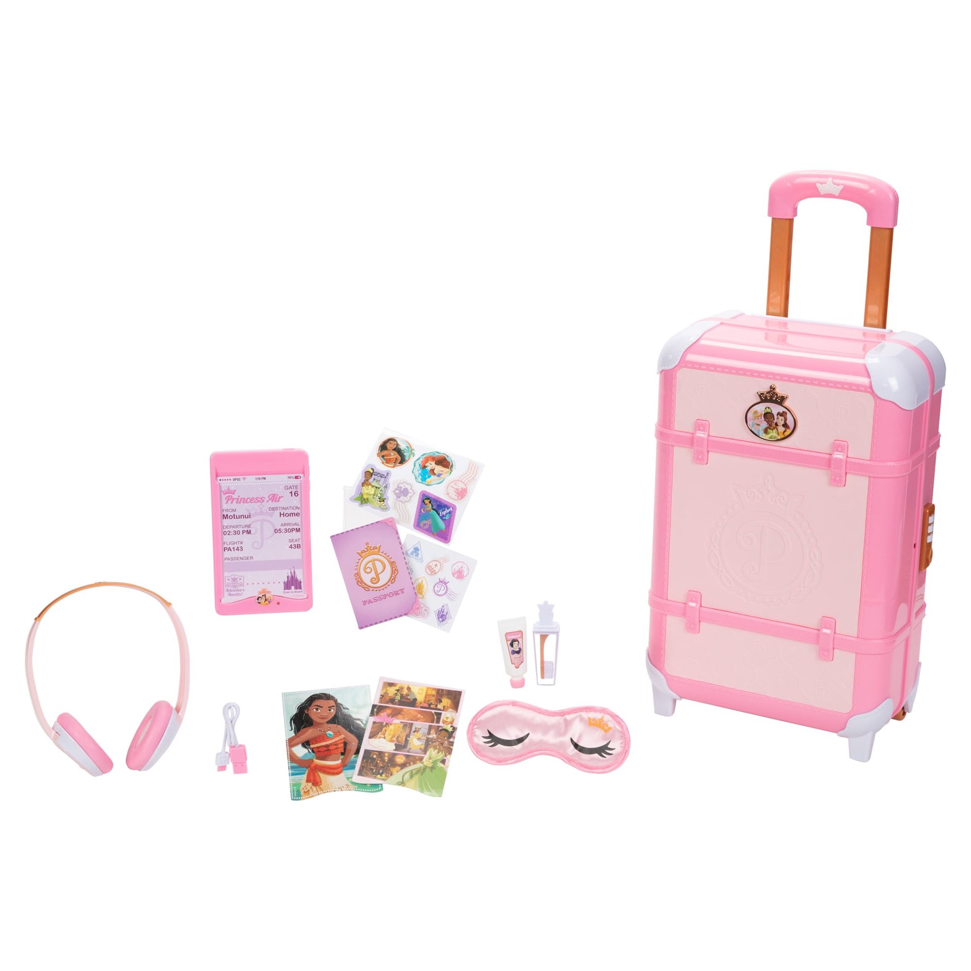 Disney Princess Style Collection World Traveler Suitcase Playset photo 2