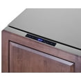 thumbnail image 3 of Summit Sprf34d 24 Inches Wide 3.9 Cu. Ft. Compact Refrigerator - Stainless Steel, 3 of 7
