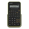 Sharp EL-501XBGR Scientific Calculator, Black