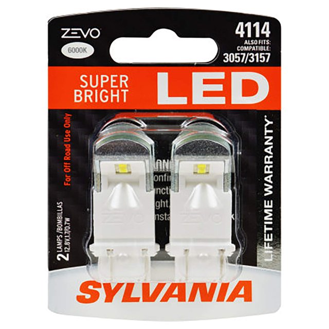Bombilla LED SYLVANIA 4114 ZEVO blanca 6000 K para DRL (2 bombillas)