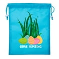 thumbnail image 2 of Mini Easter Basket Bags, Bulk Drawstring Cinch Sacks, Mini Easter Bunny Bags - Gone Hunting, 2 of 2