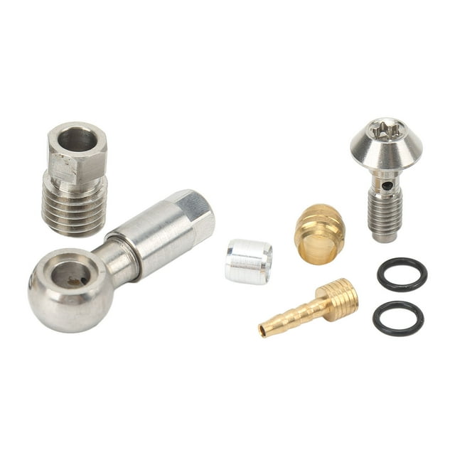 Mountain Bike Olive Hose Fittings Accessories, Hydraulic Disc Brake Hose Olive Insert Toughness Prevent Leakage High Accuracy Rust Proof For Repairing