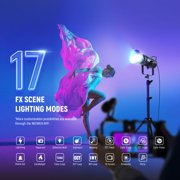Neewer CB300C RGB LED Light - 300W, 2500K-7500K CRI97+, Bowens Mount, APP/2.4G Control