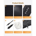 thumbnail image 2 of Shiatsu Neck & Back Massager with Heat — 4D Deep Kneading Massage Pillow for Neck, Shoulders, Back, Legs, 2 of 9