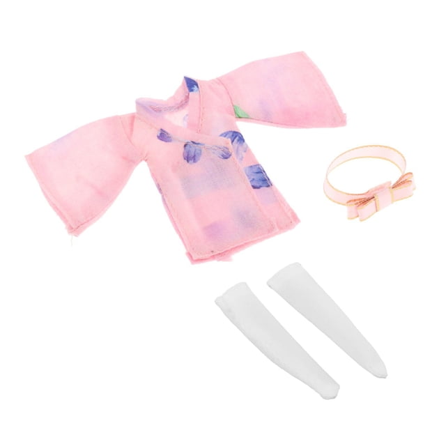 Figura a escala 1/12, ropa para muñecas, trajes, accesorios de disfraz, uniforme de Cosplay suave de moda para accesorios de figuras de muñecas de 6