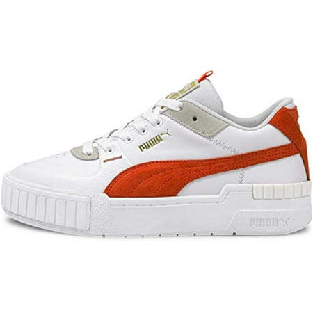 

PUMA Cali Sport Mix Puma White/Tigerlily 6 B (M)