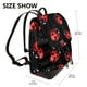 thumbnail image 2 of Disketp Beautiful Red Ladybug Mochila de Cuero para Mujer, Bolso de Espalda Antirrobo con Estilo para Viaje, Trabajo y Uso Diario, 2 of 4
