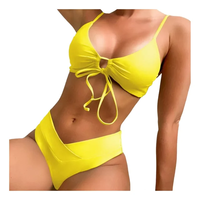 Bikini Sexy, Conjunto De Baño De Dos Piezas Para Mujer