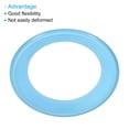thumbnail image 4 of Uxcell Flying Rings, 4Pcs PP Plastic Flying Discs for Sports Outdoor Playing Game Beach Pool Activities, Dark Blue, 4 of 5