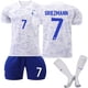 thumbnail image 4 of Fútbol francés 2022 aficionados masculinos / infantiles ¿ 10 camisetas camisetas camisetas del equipo de Fútbol - g19s, 4 of 8