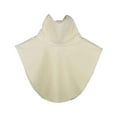 thumbnail image 2 of MERIGLARE Col Roulé Femme Dickey Confortable Collier Détachable pour Travail Rue Rendez-Vous Abricot, 2 of 9
