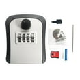 thumbnail image 2 of SunniMix 5xKey Lock Box Security Lock Box for Realtors Outdoor House Keys Room Cards 5 Pcs, 2 of 7