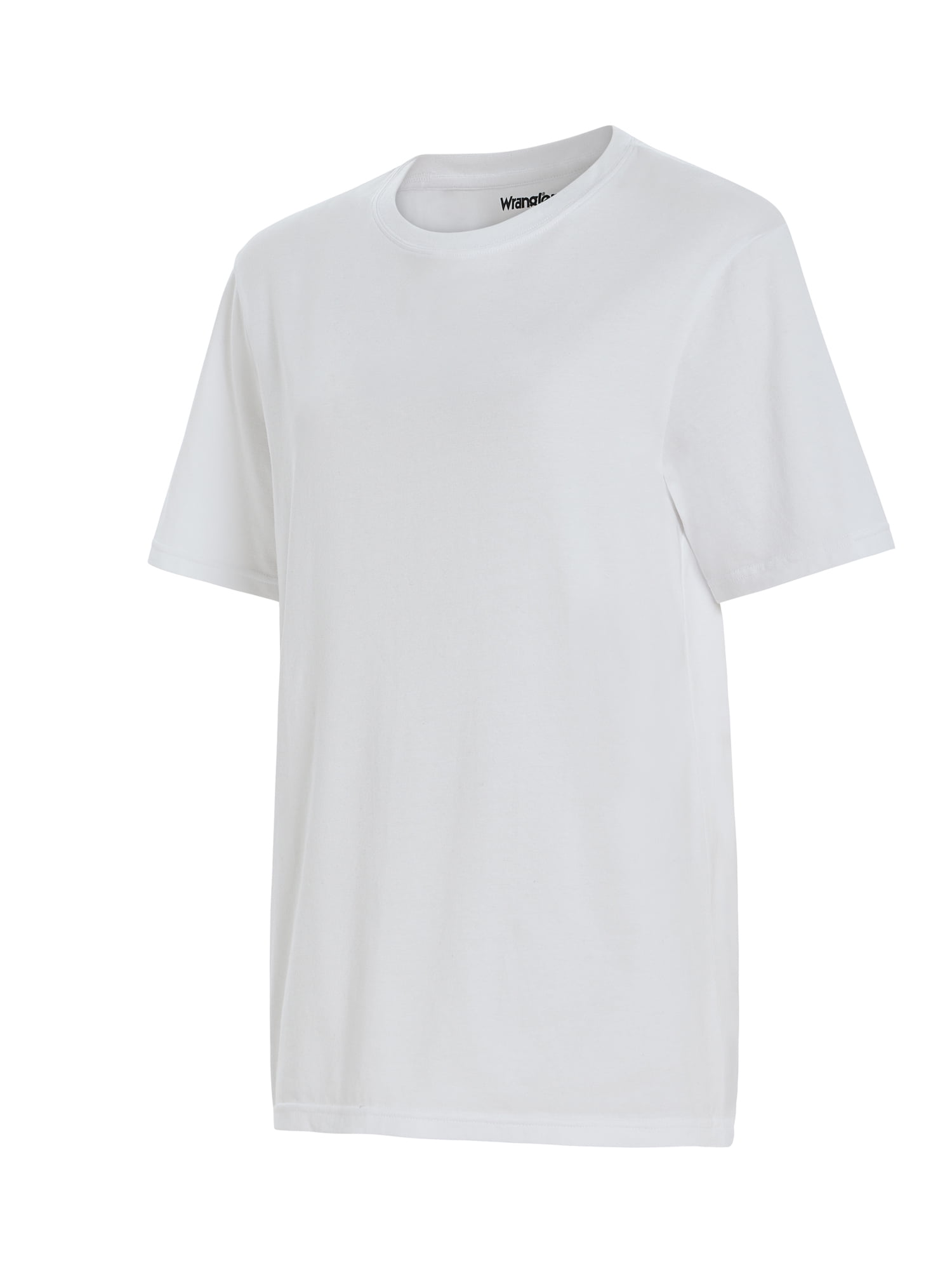 Wrangler Crew Neck Cotton Stretch Soft Undershirts for Men, 6-Pack (S-3XL)