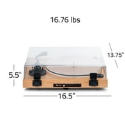 Fluance RT85 Reference High Fidelity Vinyl Turntable Record Player with Ortofon 2M Blue Cartridge, Acrylic Platter, Speed Control Motor, High Mass MDF Wood Plinth, Vibration Isolation Feet - Bamboo