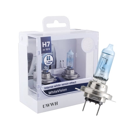 UWWH Lights for vehicles, High Lumens Super Bright LED Headlights Conversion Kit 5800K, White  ﻿