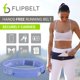 thumbnail image 2 of Cinturón de Cintura FlipBelt con Cierre [Periwinkle] [Grande] para Correr, 2 of 7