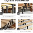 thumbnail image 5 of 4pcs Bed Support Frame Adjustable Stand Adjustable Metal Bed Frame Sofa Support Adjustable Bed Support Bed Risers Adjustable Bed Frame Legs Bed Legs B, 5 of 5