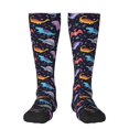 thumbnail image 2 of Picia Women Crew Soft Moisture-wicking Socks Cartoon Dinosaur Pattern Design Cotton Socks, One Size fit All, 2 of 9