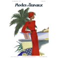 thumbnail image 2 of Modes Et Travaux Front Cover. Art Deco Poster Print By Mary Evans Picture Librarypeter & Dawn Cope Collection, 2 of 4