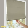 thumbnail image 5 of Yellow Blinds Cordless Blackout Roman Shade, Del Mar Sandcastle - 27"W X 64"H, 5 of 9