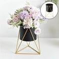 thumbnail image 4 of kurtrusly Metal Flower Pot Succulent Pot Plant Stand Rack Nordic Style Black S, 4 of 9