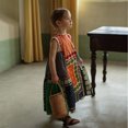 thumbnail image 4 of ATOGUTA Kid Dresses Sleeveless Summer Dress Kids Casual Crewneck Loose Beach Dresses Size 3T-13, Multicolor, 4 of 6