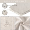 thumbnail image 2 of Fundas impermeables para asientos de sillas de comedor SearchI, juego de 4 unidades, color beige, 2 of 9
