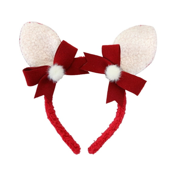Penkiiy Christmas Headbands for Women Colorful Xmas Tree Headband for Girls Merry Christmas Headwear Red Green Balls Hair bands Cute Festive Party Hair Accessories for Holiday New Year Headpiece