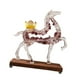 thumbnail image 4 of Estatua de caballo, adorno de mesa, resina coleccionable, decoración Feng Shui, figura decorativa para estante, chimenea, regalo de inauguración de la Púrpura, 4 of 8