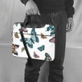 thumbnail image 6 of ZICANCN Laptop Case 14 inch, Funny Butterfly Work Shoulder Messenger Business Bag for Women and Men, 6 of 9