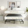 thumbnail image 4 of ZIYOO 4 Inch Metal Box Spring, Heavy - Duty Mattress Foundation,Full Size, 4 of 9