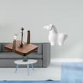 thumbnail image 2 of Servilletero de para cafetería, estatua de caballo, dispensador de pañuelos, escultura decorativa de animal, base de madera, organizador, ad, 2 of 8